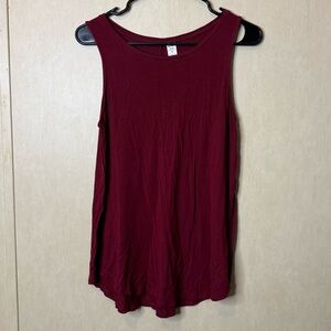 Old Navy Women's Burgundy Tank Top
